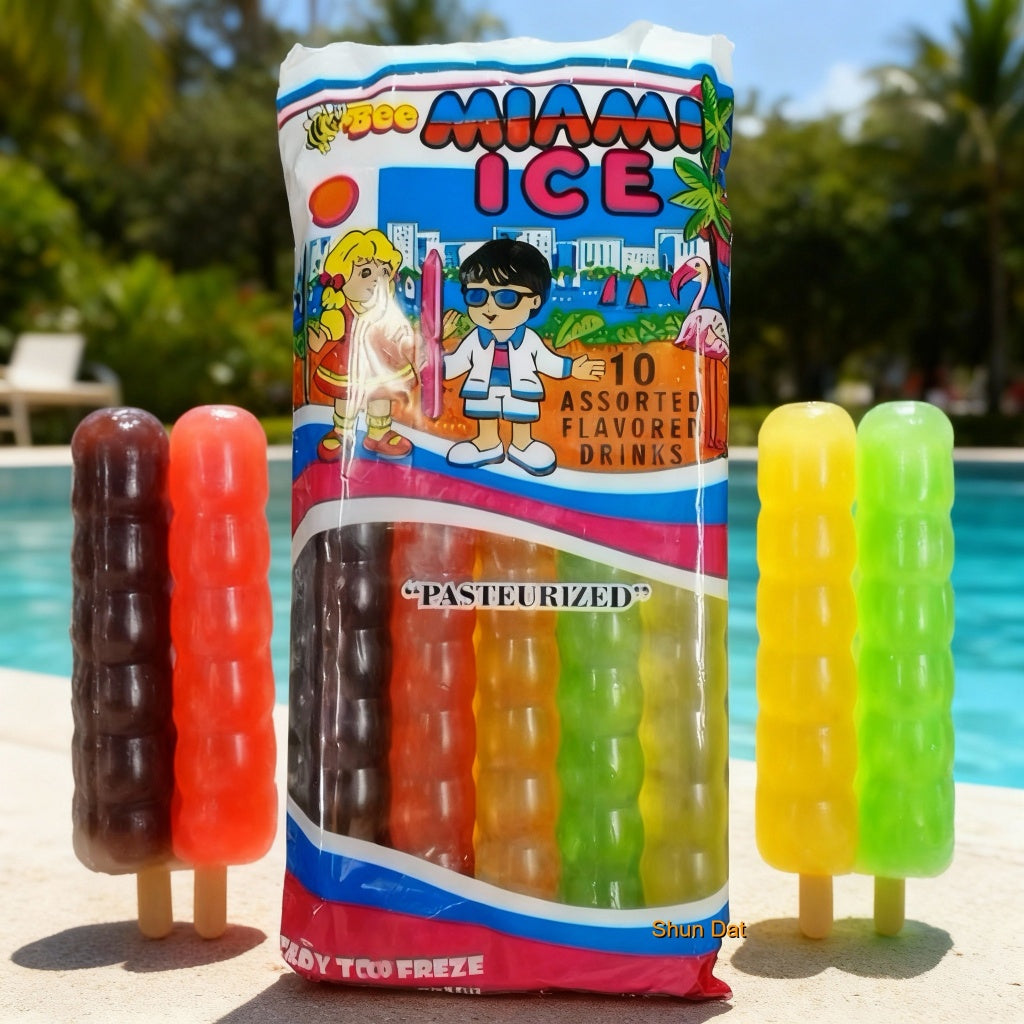 Childhood Snack Ice Pop Stick and Product