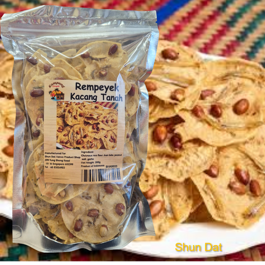 Kampung Crave Indonesia Rempeyek Kacang and Products