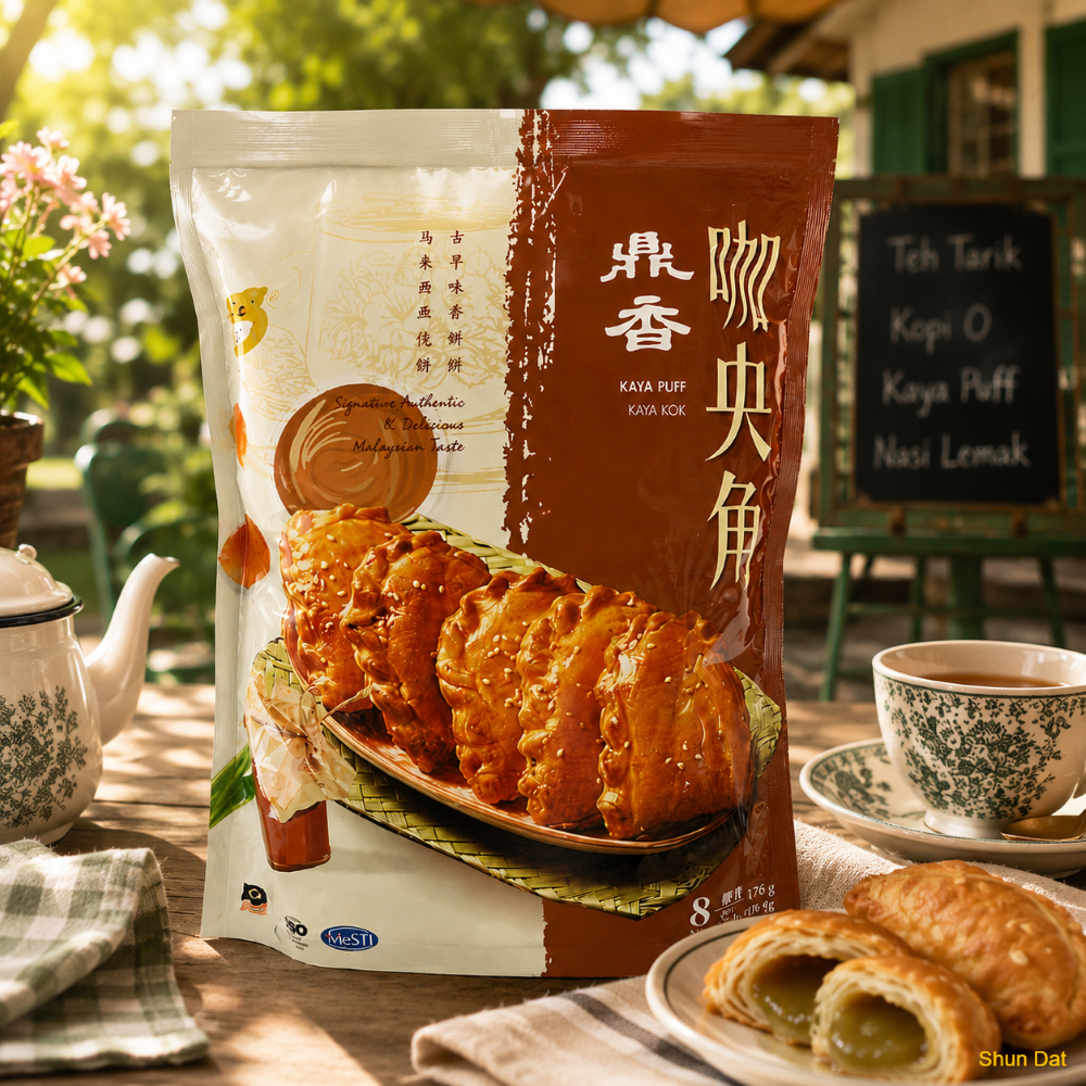 Qube Nyonya Pineapple Tart and Product
