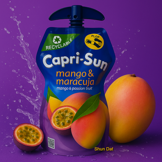 Capri-Sun Mango & Passion Fruit Juice Drink 330ml – Product of Germany
