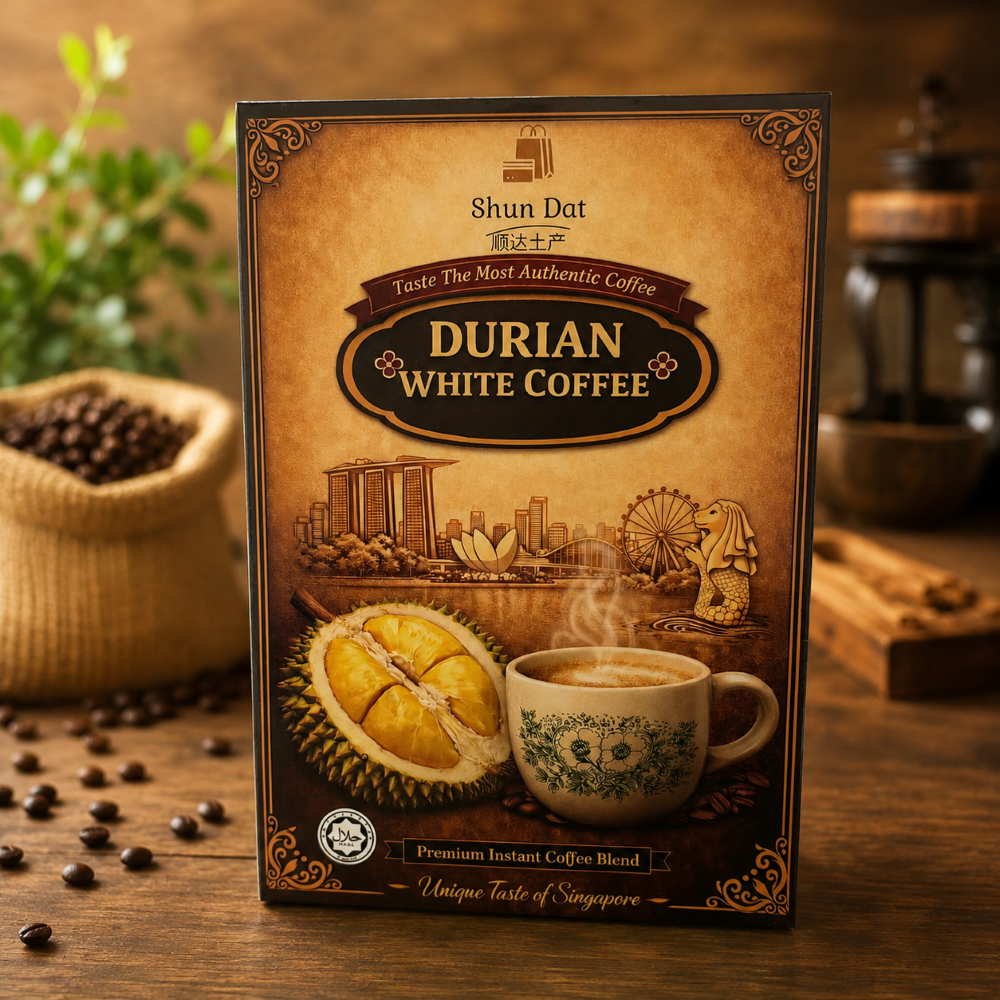Shun Dat Durian White Coffee (Singapore Tourist Edition)