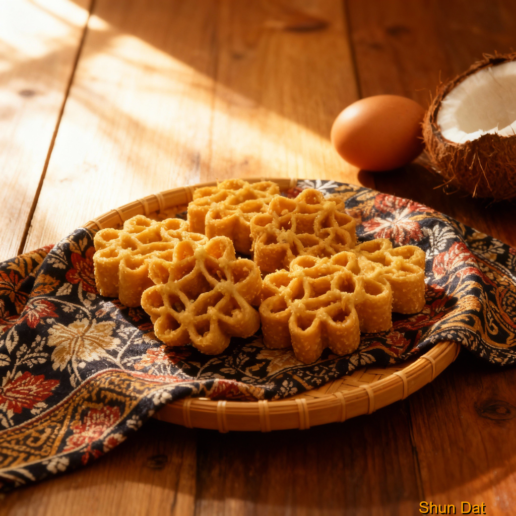 Rose Cookie Honeycomb Biscuit and Products