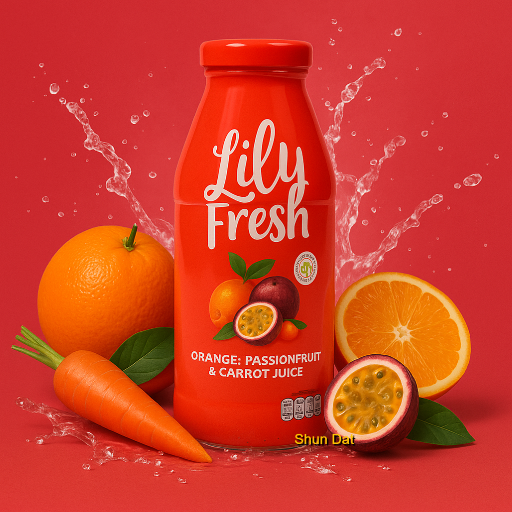 Lily Fresh Pure Mangosteen Juice 250ml – 100% Natural, No Added Sugar, Not From Concentrate