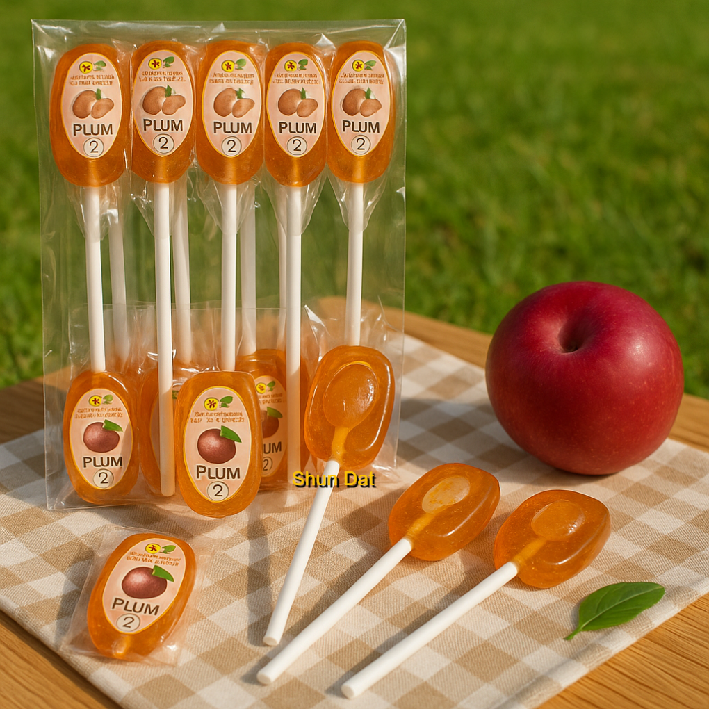 Fruit Juice Maltose Candy Stick (2 sticks) and Products