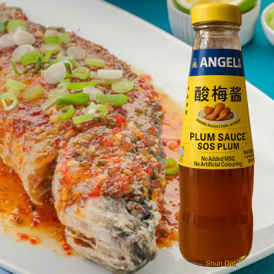 Angel Plum Sauce 酸梅酱 350g | Sweet & Tangy Asian Sauce | No MSG