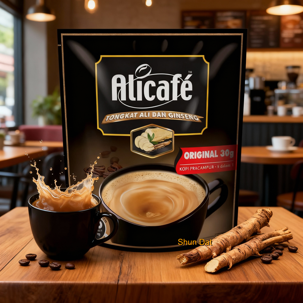 Alicafe Tongkat Ali & Ginseng Original and Products