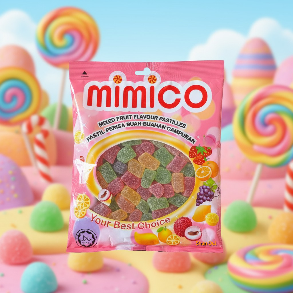 Mimico Mixed Fruit Flavour Pastilles/Fruit Drops