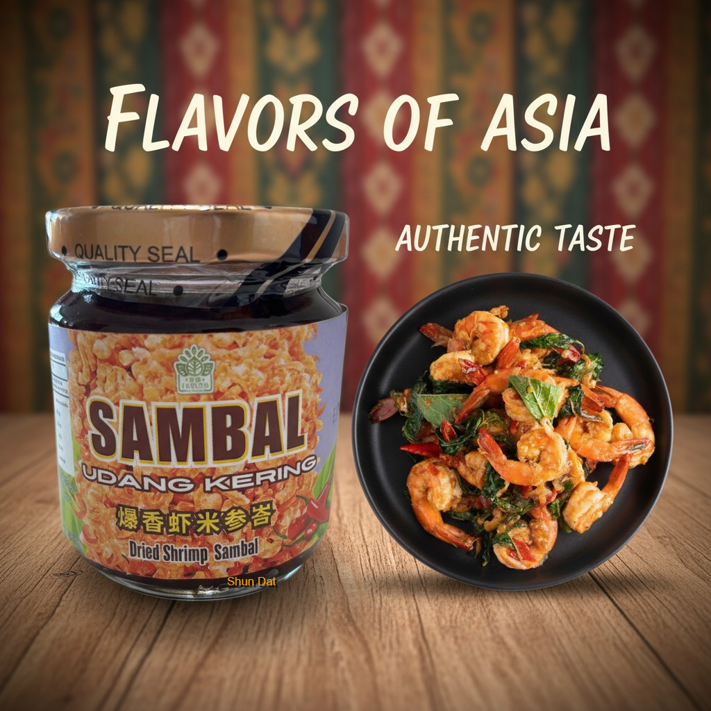 Jaslyn Kitchen Premium Sambal Shrimp and Radish Sambal