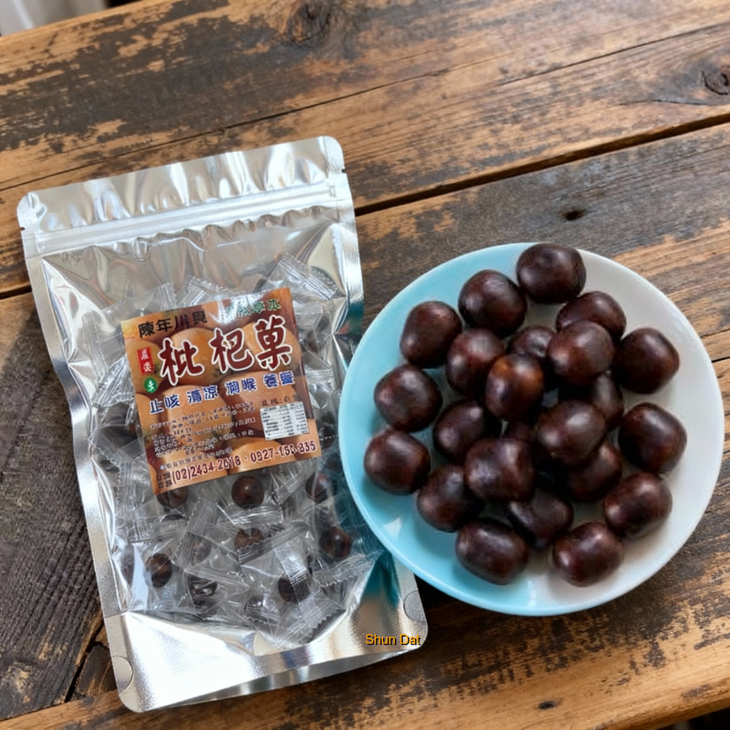 Taiwan Traditional Loquat Candy and Product