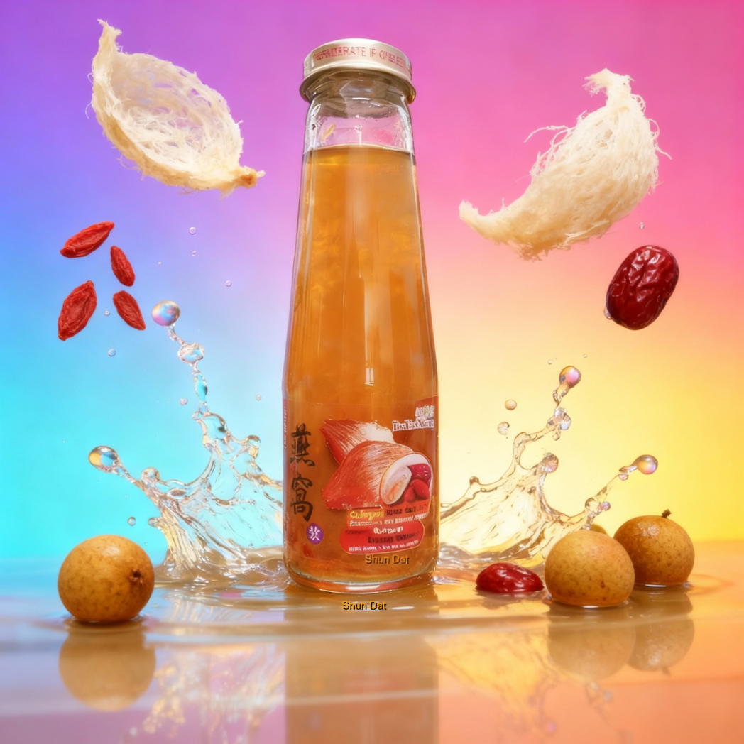 Bu Yick Fong Collagen Bird’s Nest Drink and Product