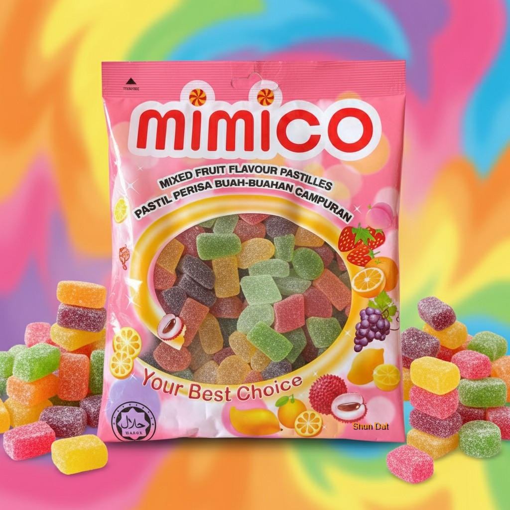 Mimico Mixed Fruit Flavour Pastilles/Fruit Drops