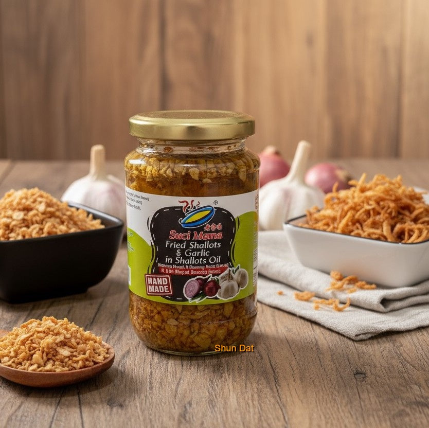 SuciMama 2 in 1 Fried Shallots + Garlic Oil