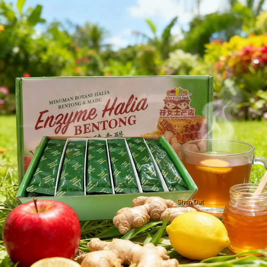 Bentong Ginger Apple Vinegar Lemon and Honey Enzyme (Sachet)