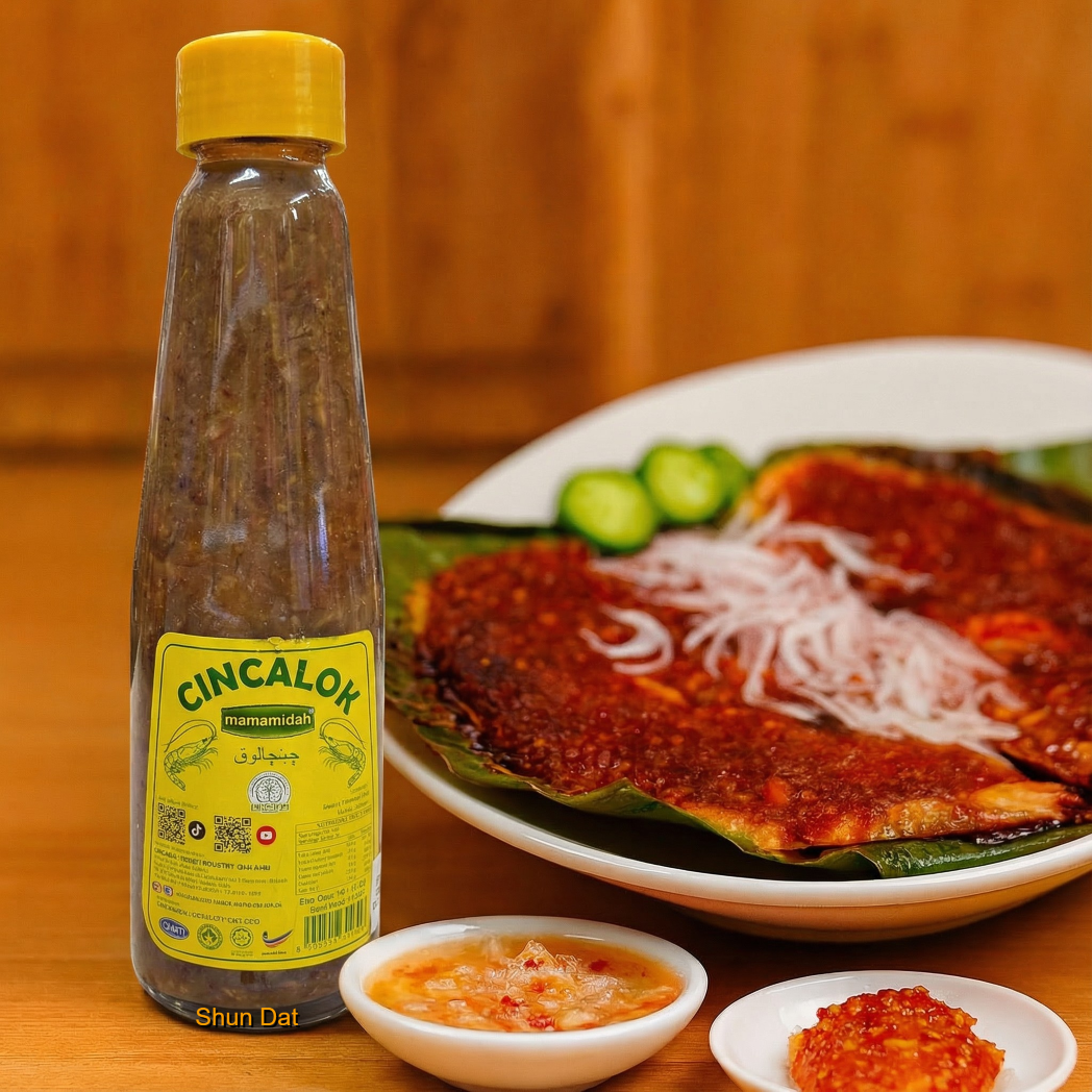 Ban Joo Tin Garlic Chilli Sauce and Product