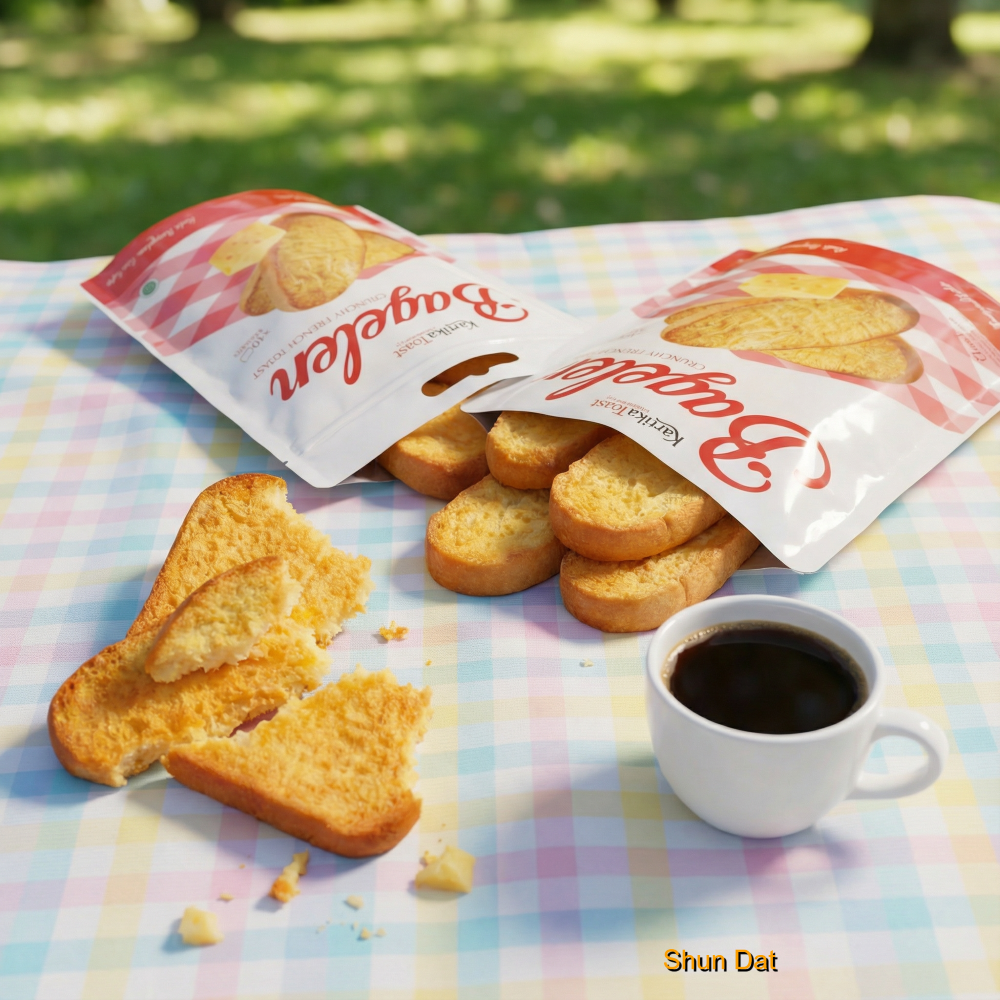 Kartika Bagelan Crunchy French Toast - Cheese 180g (10 sachets)