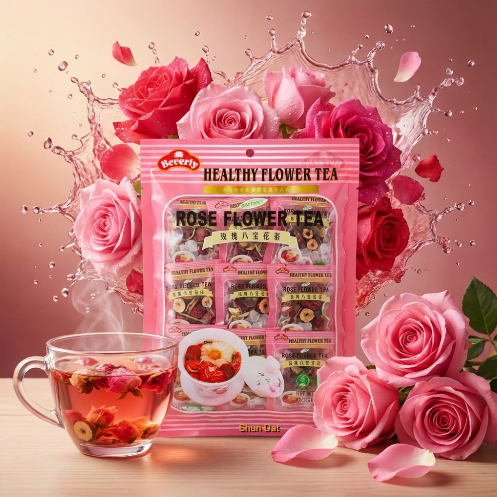 Beverly Flower Tea (Laurel/Rose/Cooling/Pu Er Flower Tea