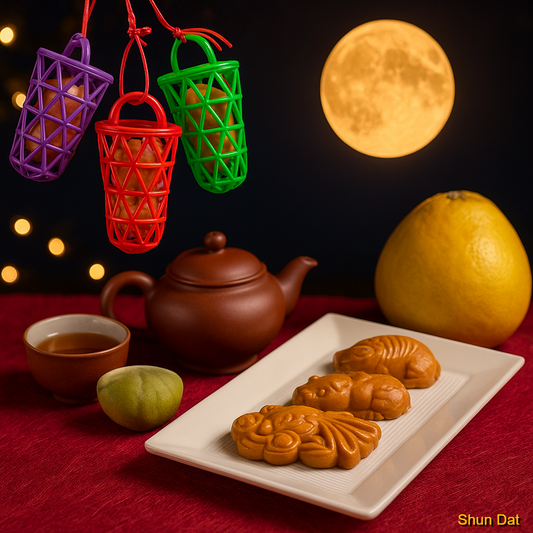 Ipoh Traditional Handmade Piglet Mooncake Biscuit Mid-Autumn (6pcs)