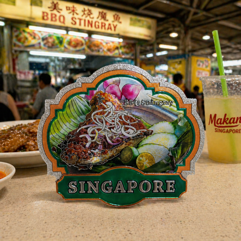Singapore Banknote Fridge Magnet (SG Souvenir Gift /Office Notice Board Magnet)