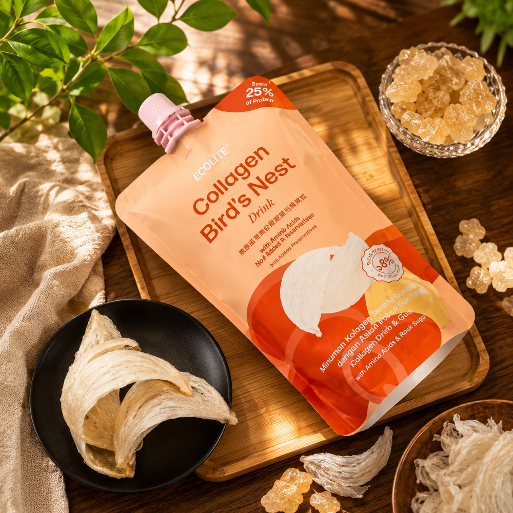 Bu Yick Fong Collagen Bird’s Nest Drink and Product