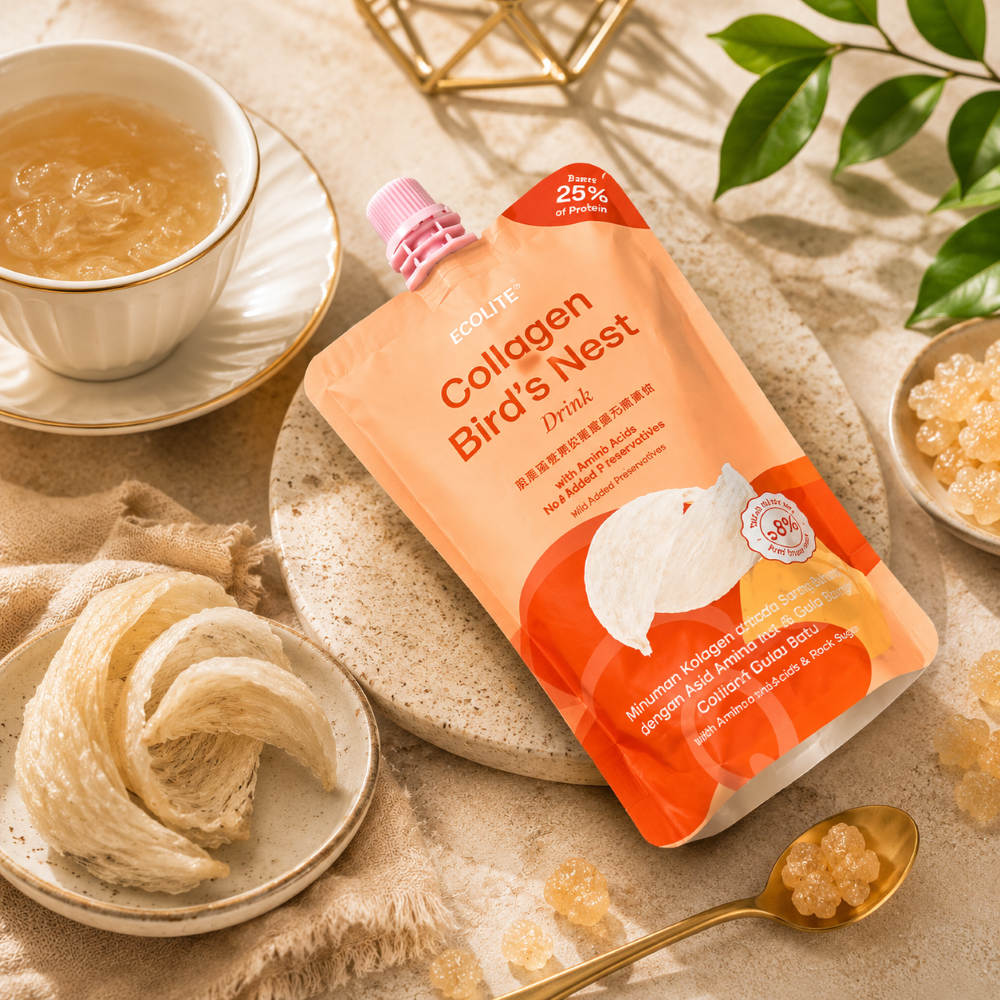 Bu Yick Fong Collagen Bird’s Nest Drink and Product