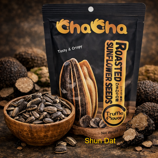 Cha Cha Truffle Flavor Roasted Sunflower Seeds (Kuaci) And Products 松子香松子葵花籽 160g