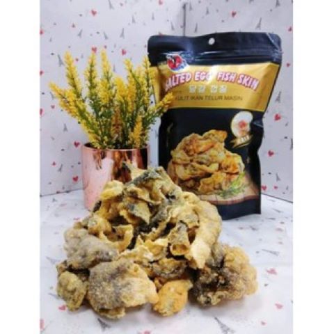 Salmon Fish Skin Salted Egg and Products