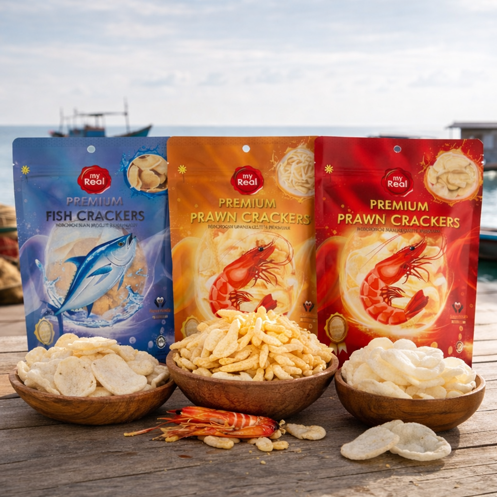 My Real Premium Prawn Crackers Stick/Prawn Crackers/Fish Cracker and Products