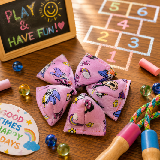 Traditional Childhood Toy Five Stones Game