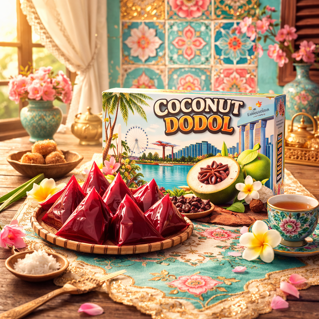 Dodol Coconut Singapore Tourist Souvenir/Gift
