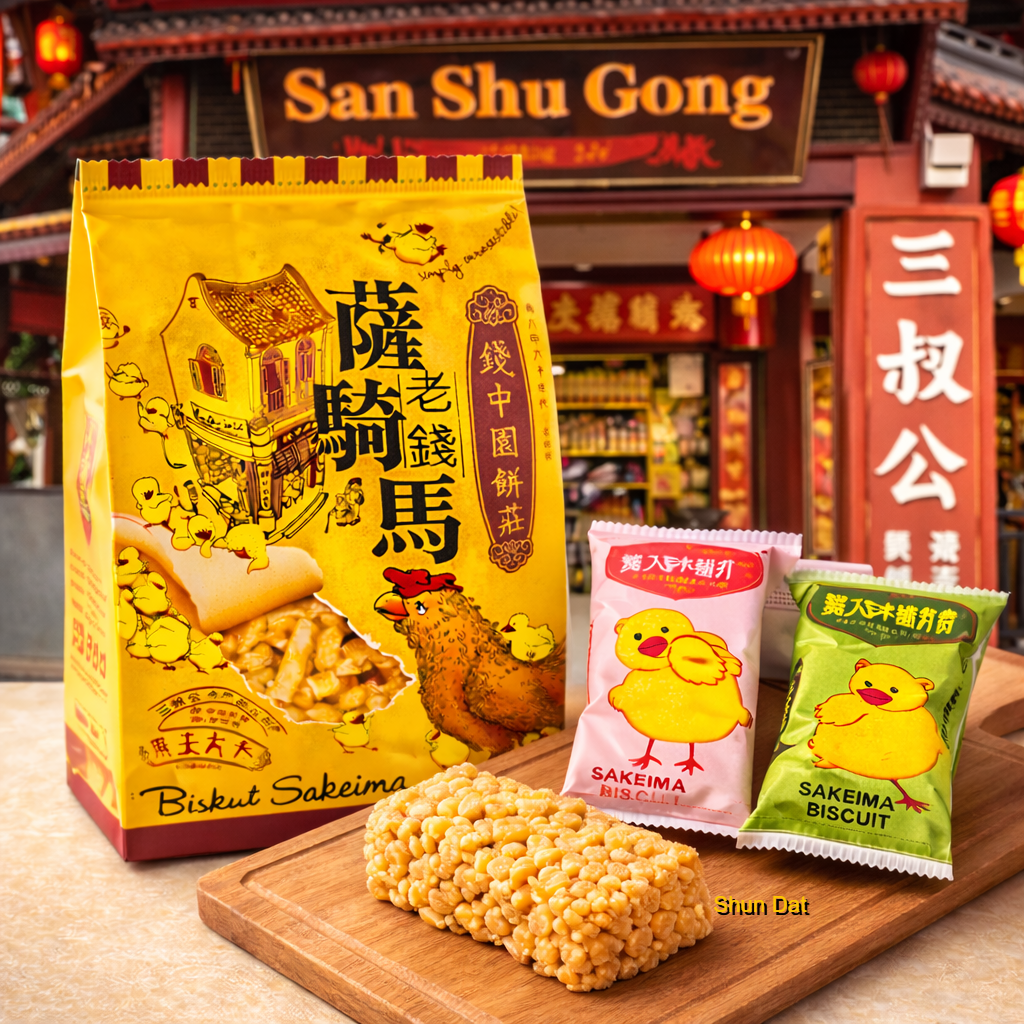 San Shu Gong Lao Qian Sakeima Biscuit (Sakima) and Products