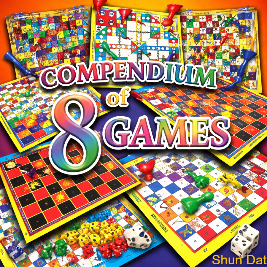 Childhood Game 8 in 1 Compendium of 8 games