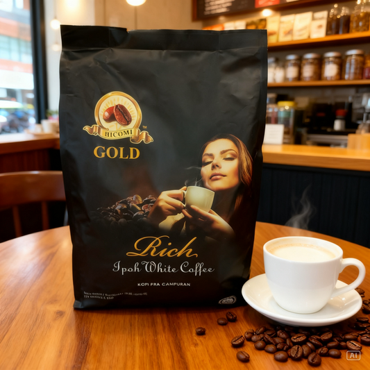 Hicomi Premium 3 in 1 White Coffee and Products