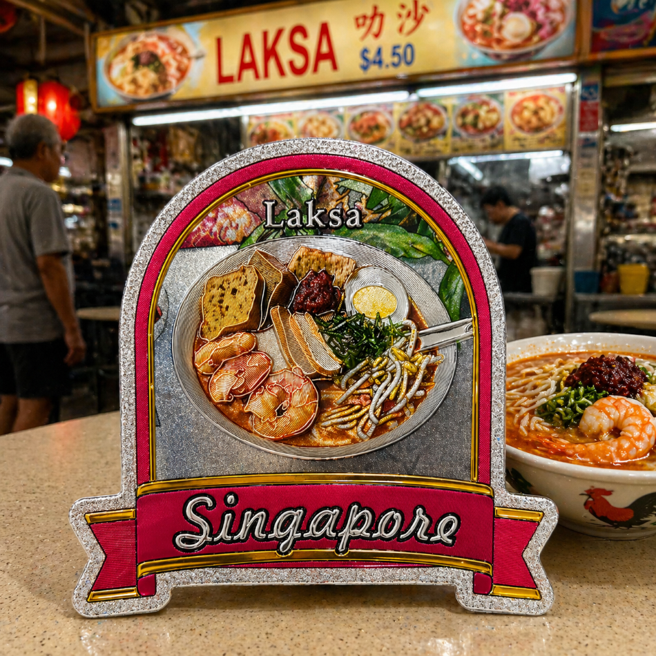Singapore Banknote Fridge Magnet (SG Souvenir Gift /Office Notice Board Magnet)