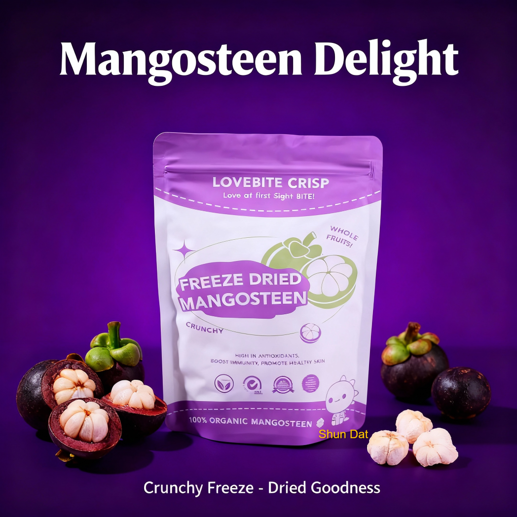Lovebite Crisp Freeze Dried Mangosteen