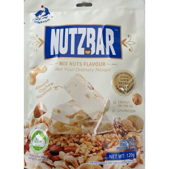 Twinfish Makiato Nougat Crisp (Cocoa / Strawberry / Blueberry/ Mango Nutzbar)