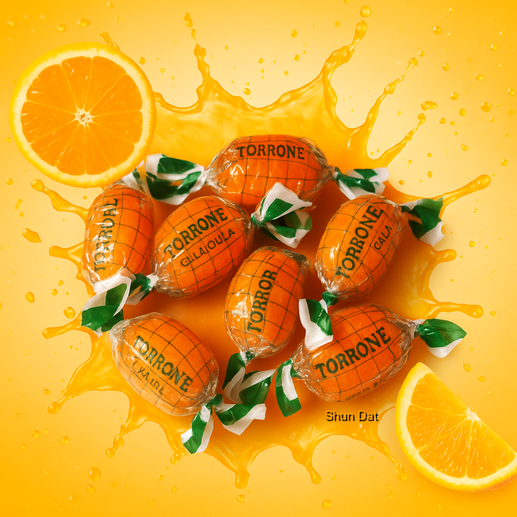 Torrone Assorted Flavour Candy -Top Orange/Union Mini Drop Candy/Barley Mint/ Chocolate Mint/Honey Lemon/Cool Mint