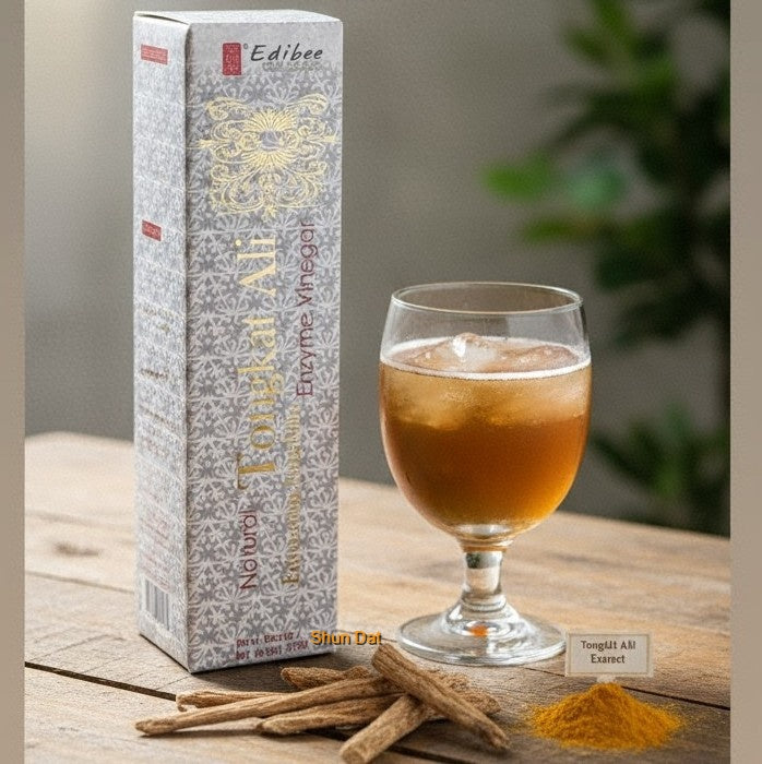 Edibee Tongkat Ali Enzyme Vinegar and Product