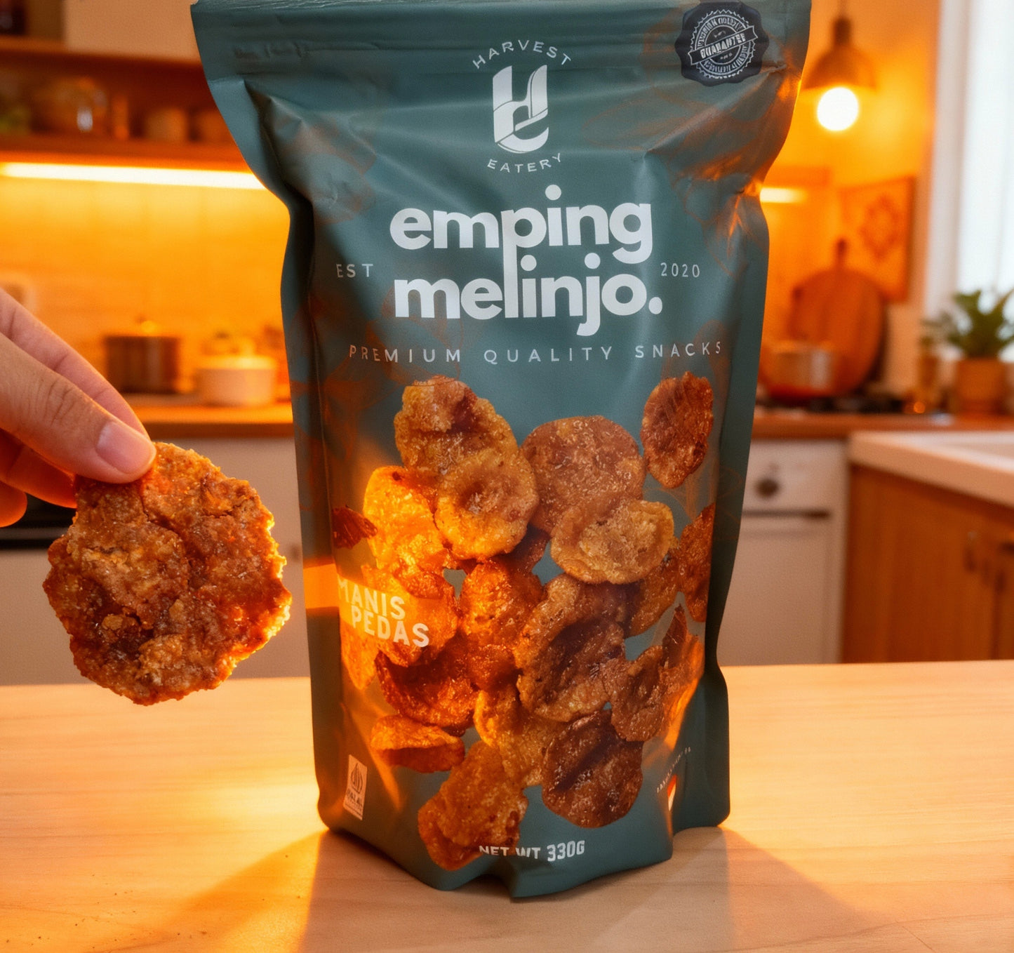 Emping Melinjo Chips by Harvest Eatery