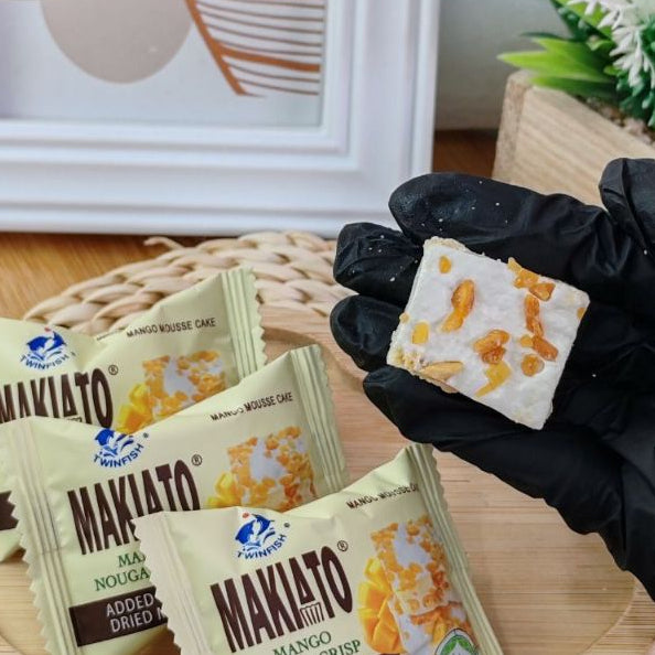 Twinfish Makiato Nougat Crisp (Cocoa / Strawberry / Blueberry/ Mango Nutzbar)