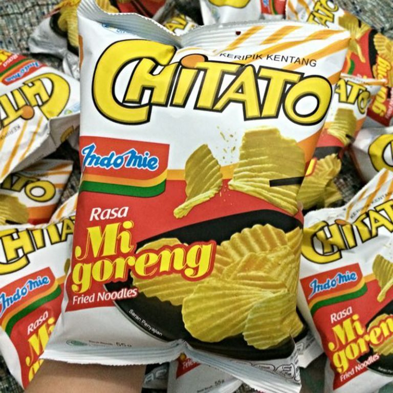 Chitato Lite Seaweed Snack (Indomie Fried Noodles) and Products