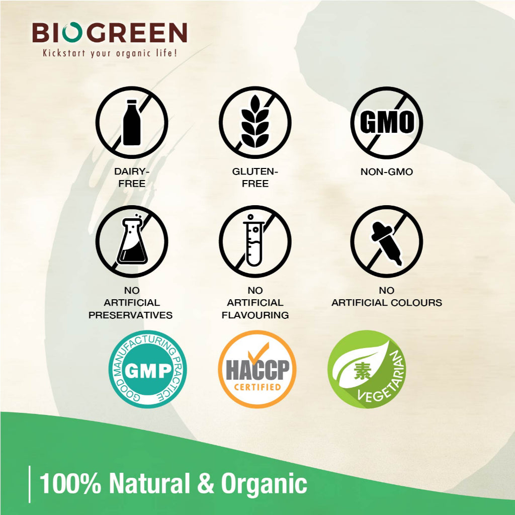 Biogreen Supergreen Soymilk (Organic Wheatgrass and Barleygrass)