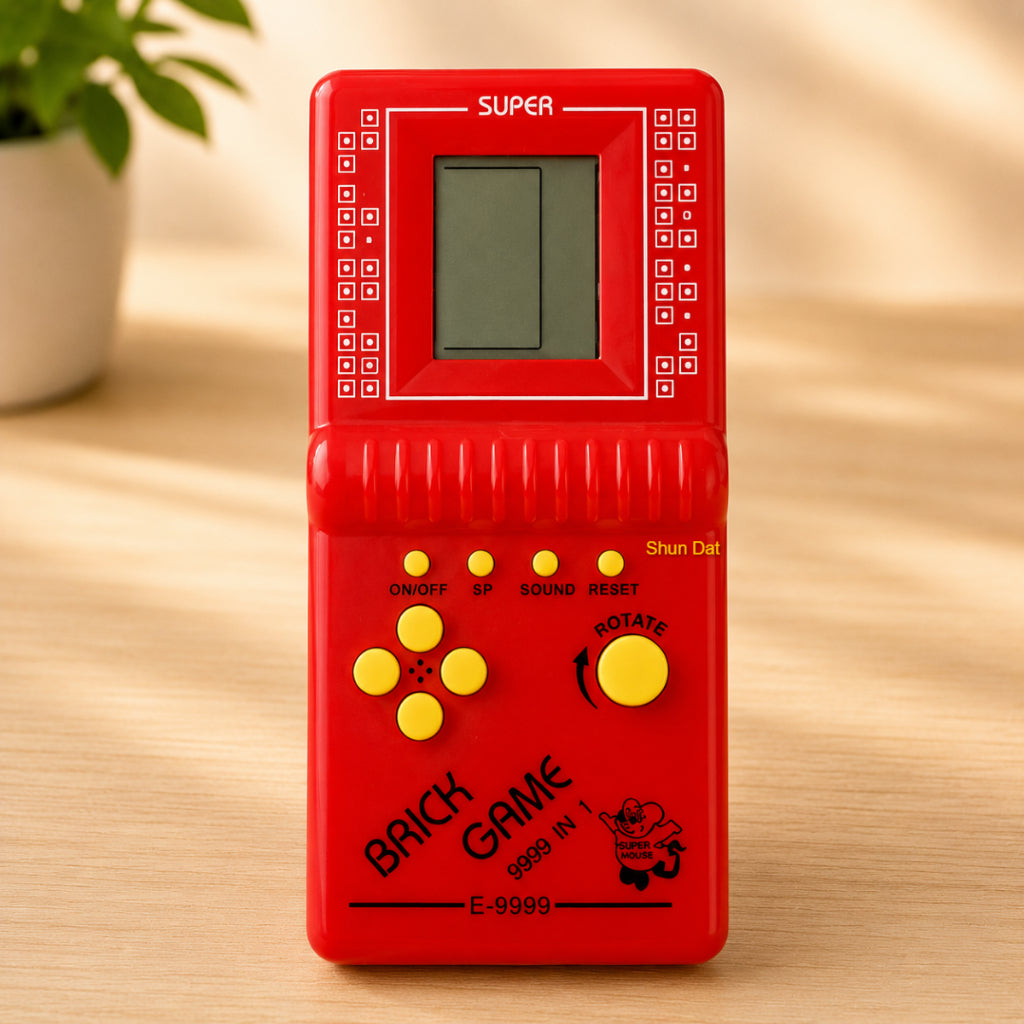 Childhood Toy Classic Fun Tetris Brick Arcade Gameboy