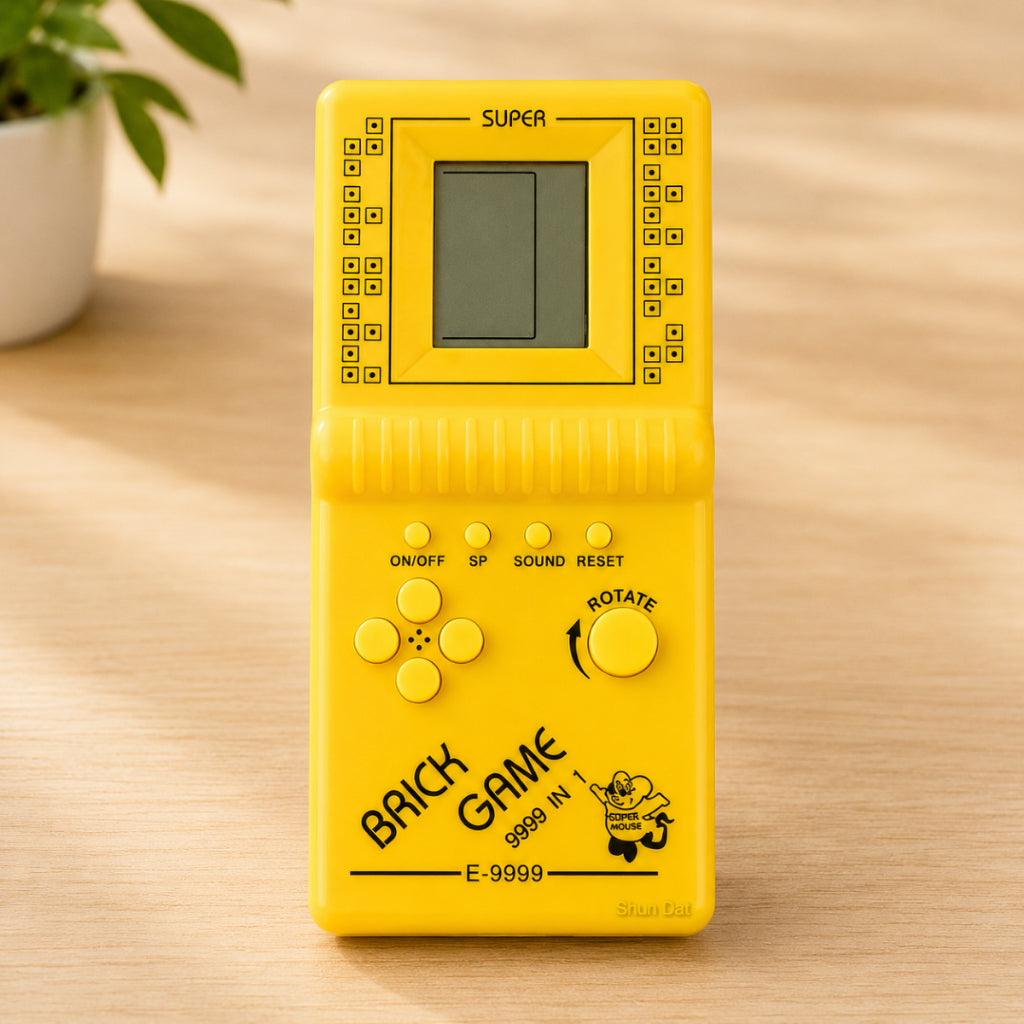 Childhood Toy Classic Fun Tetris Brick Arcade Gameboy