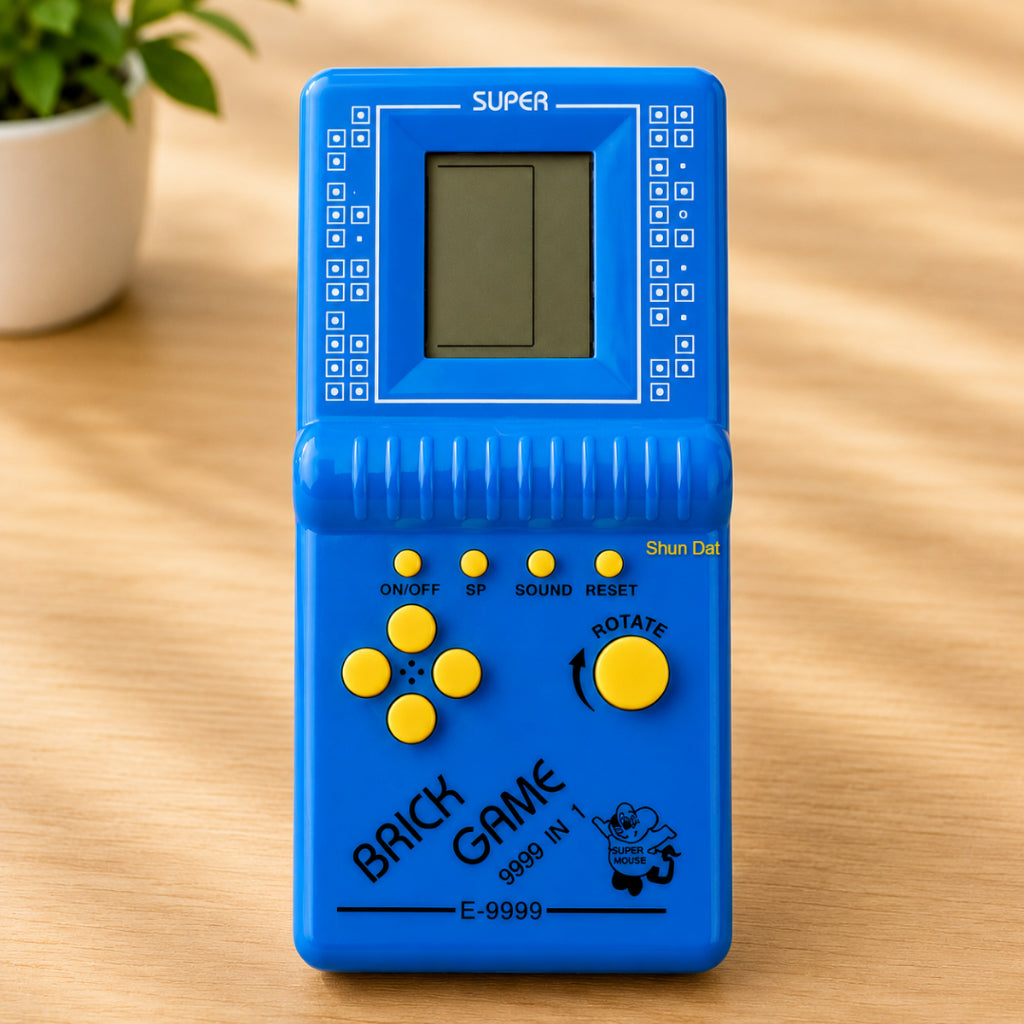 Childhood Toy Classic Fun Tetris Brick Arcade Gameboy