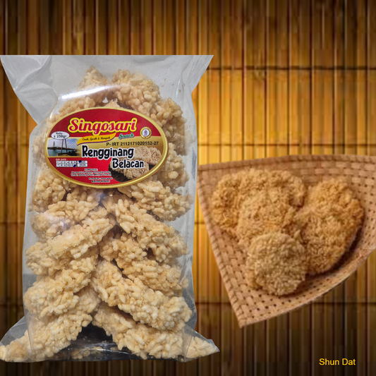 Indonesia Rice Cracker Rengginang Belacan