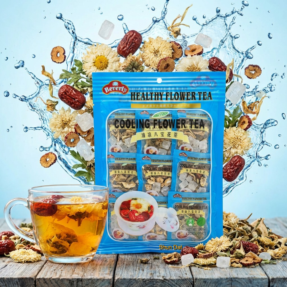 Beverly Flower Tea (Laurel/Rose/Cooling/Pu Er Flower Tea