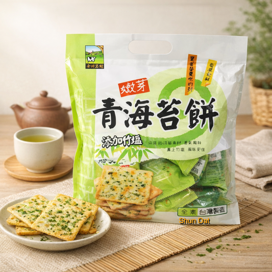 Taiwan Bamboo Salt Cracker Seaweed