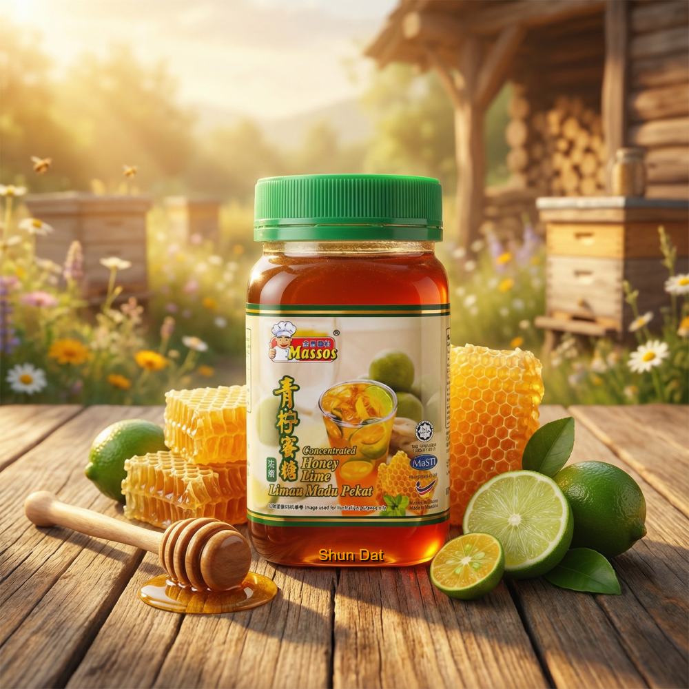 Massos Concentrated Honey Lime and Products