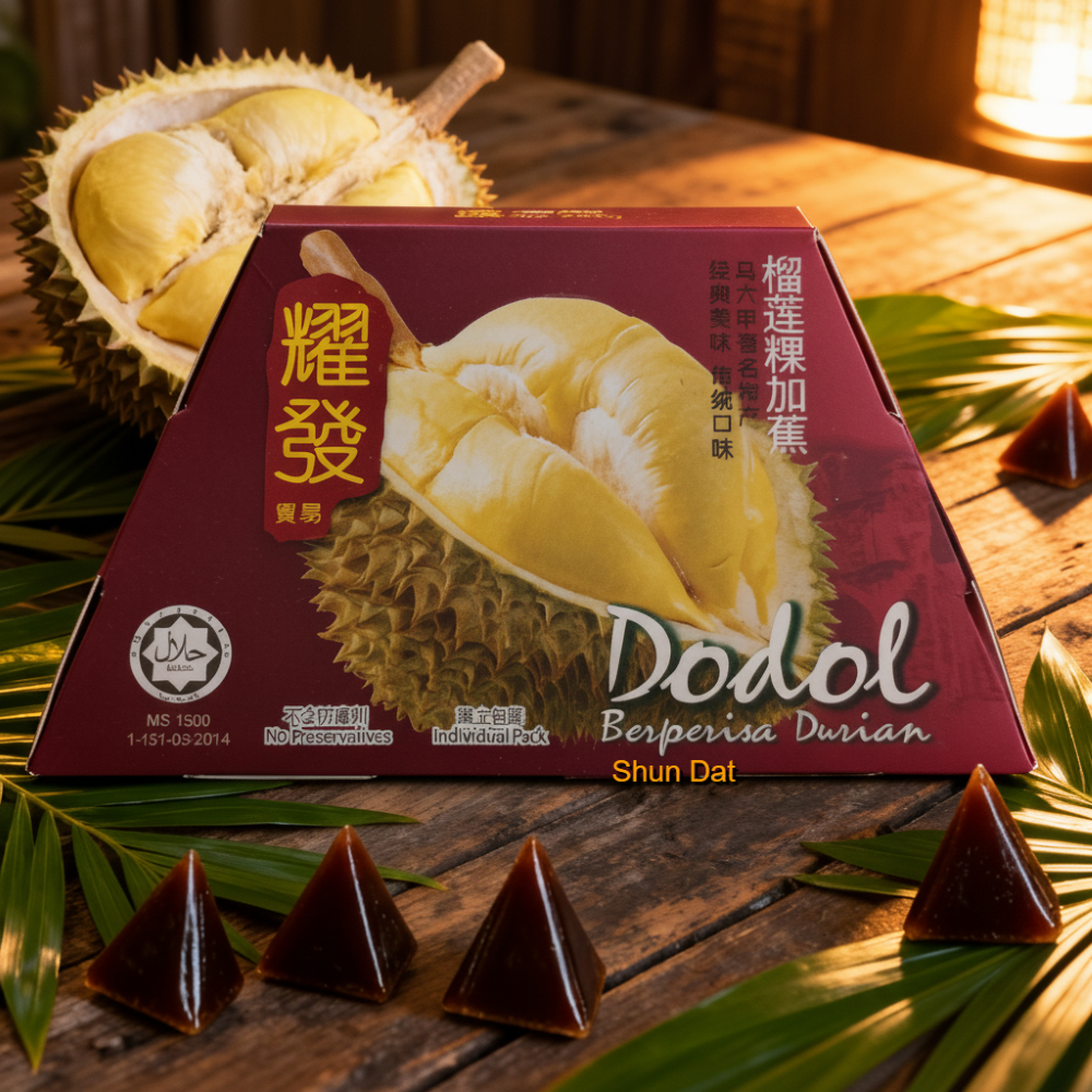 Coconut Dodol/ Durian Dodol