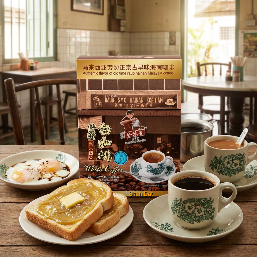 Raub SYC 2 in 1 White Coffee and products